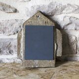 La Borne glazed ceramic mirror