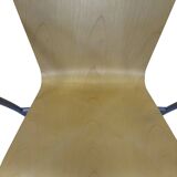 vintage fritz hansen vico magistretti duo bentwood stacking armchairs set of four
