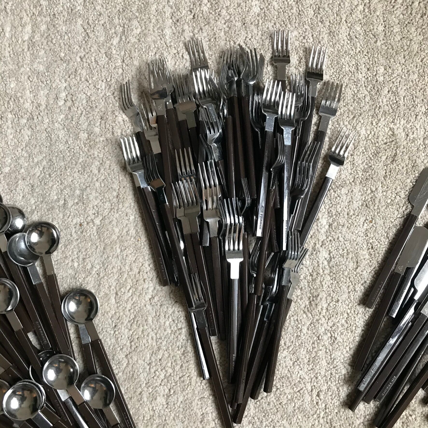 Lot of 87 cutlery Air France concorde Raymond Loewy