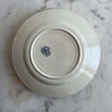Terre de fer dessert plate St Amand & Hamage Adrianople