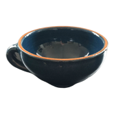 Blue handmade bowl