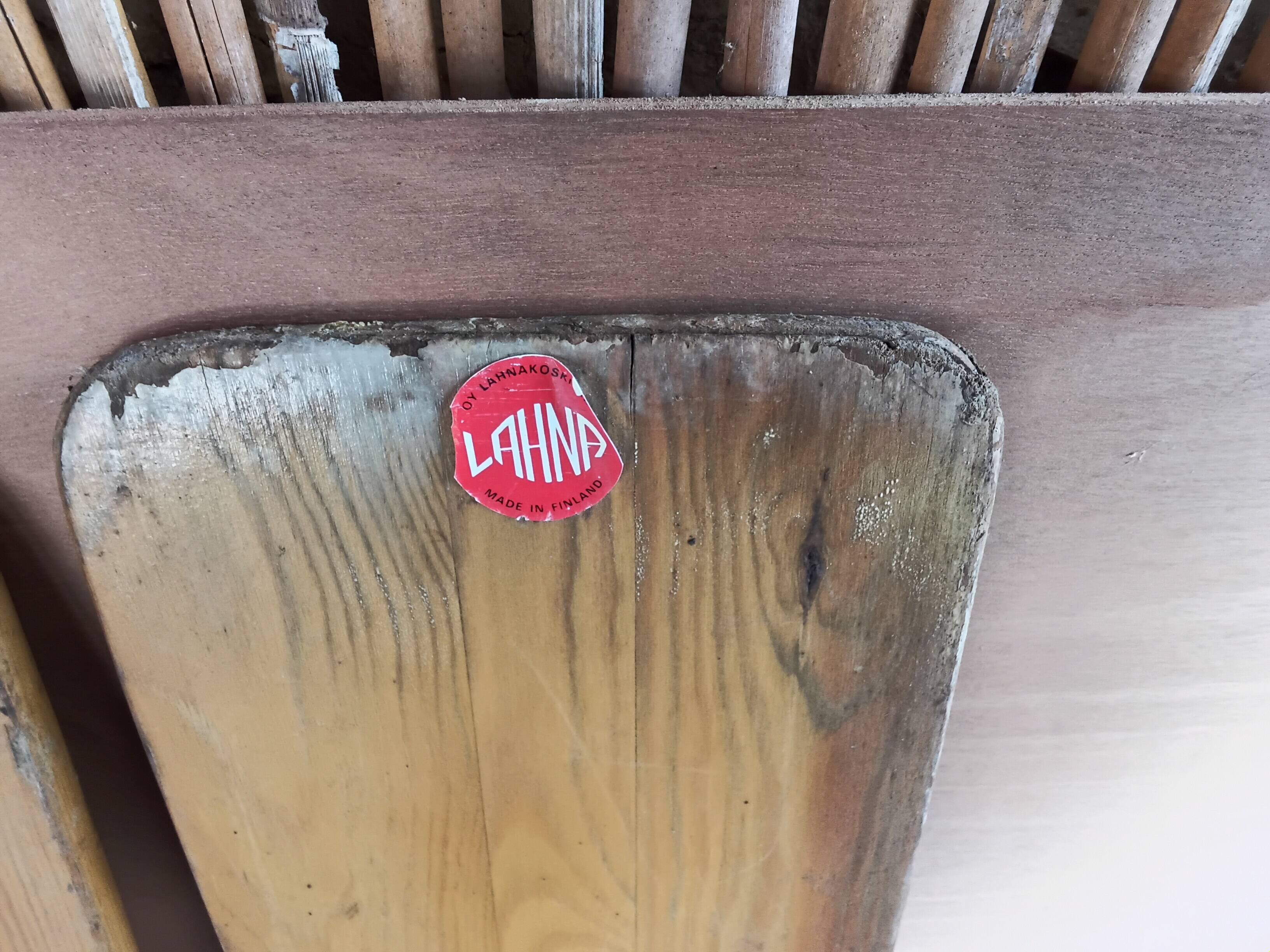 Une paire de pagaies bois Lahnakoski