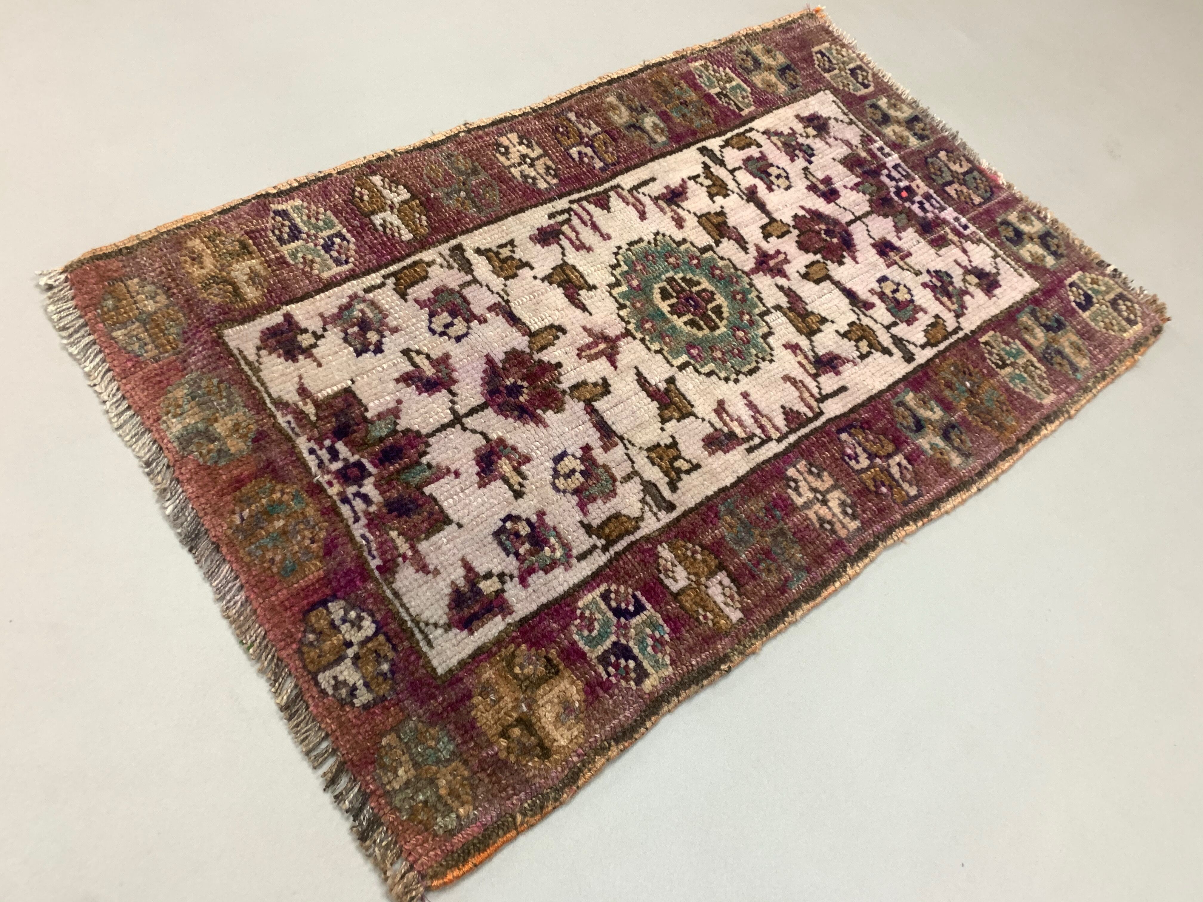 Turkish rug 95x55 cm