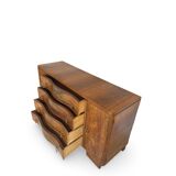 Italian Art deco walnut sideboard