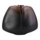 Vase noir et marron de Pierre Lebe pour Virebent