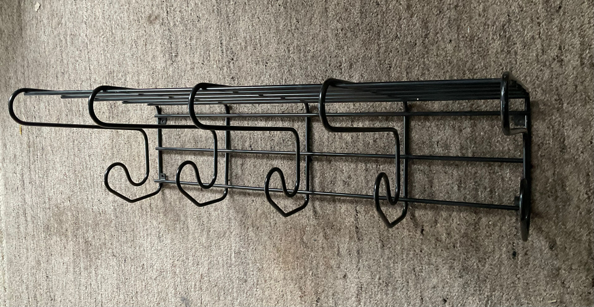 Vintage coat rack from the 1980s.