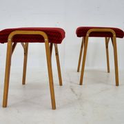 Tabourets en hêtre Ludvik Volak des années 1960 par Drevopodnik Holesov, Tchécoslovaquie