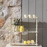 Shelf coils old patinated