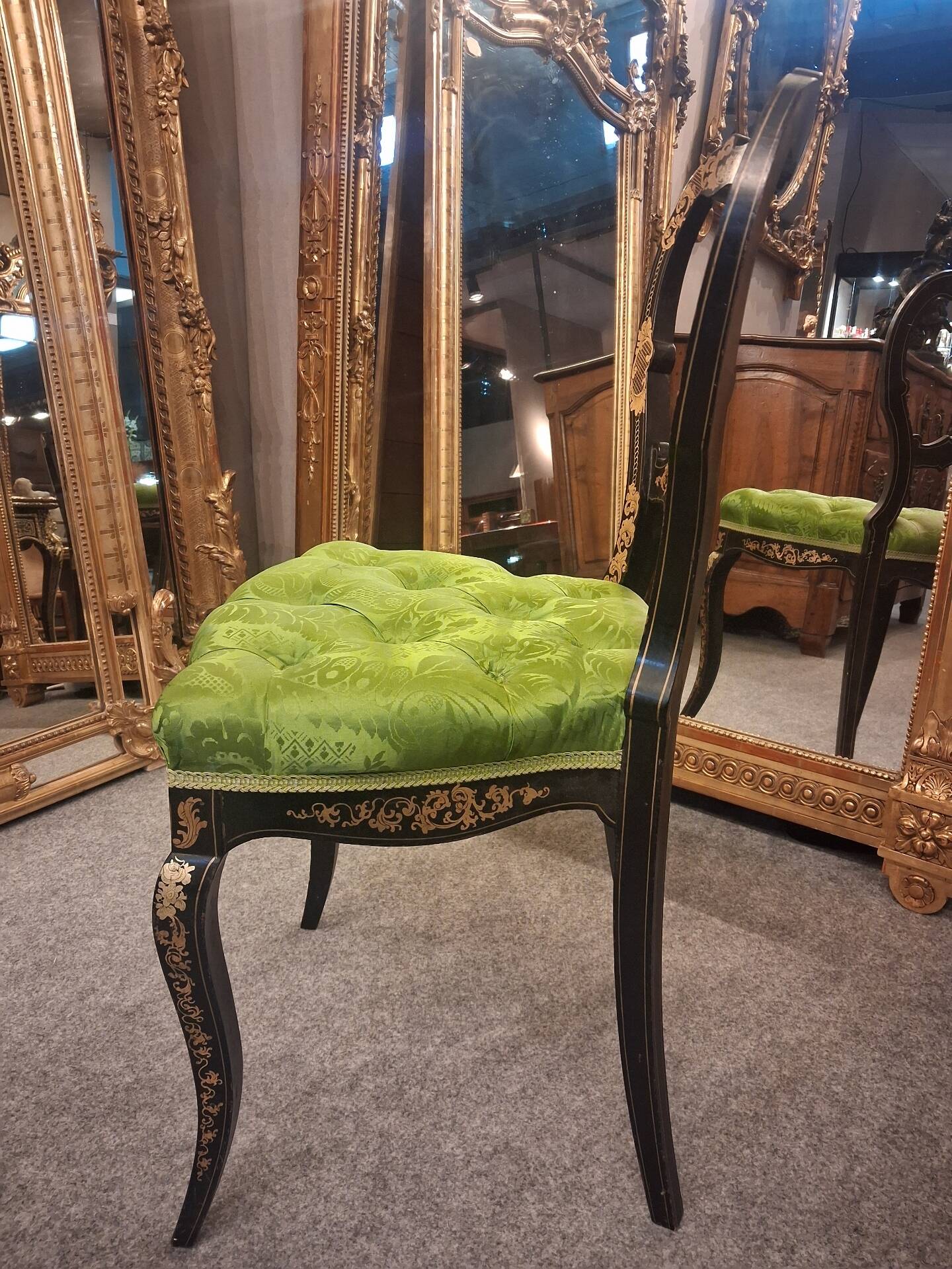 Pair of chairs from the Napoléon III period