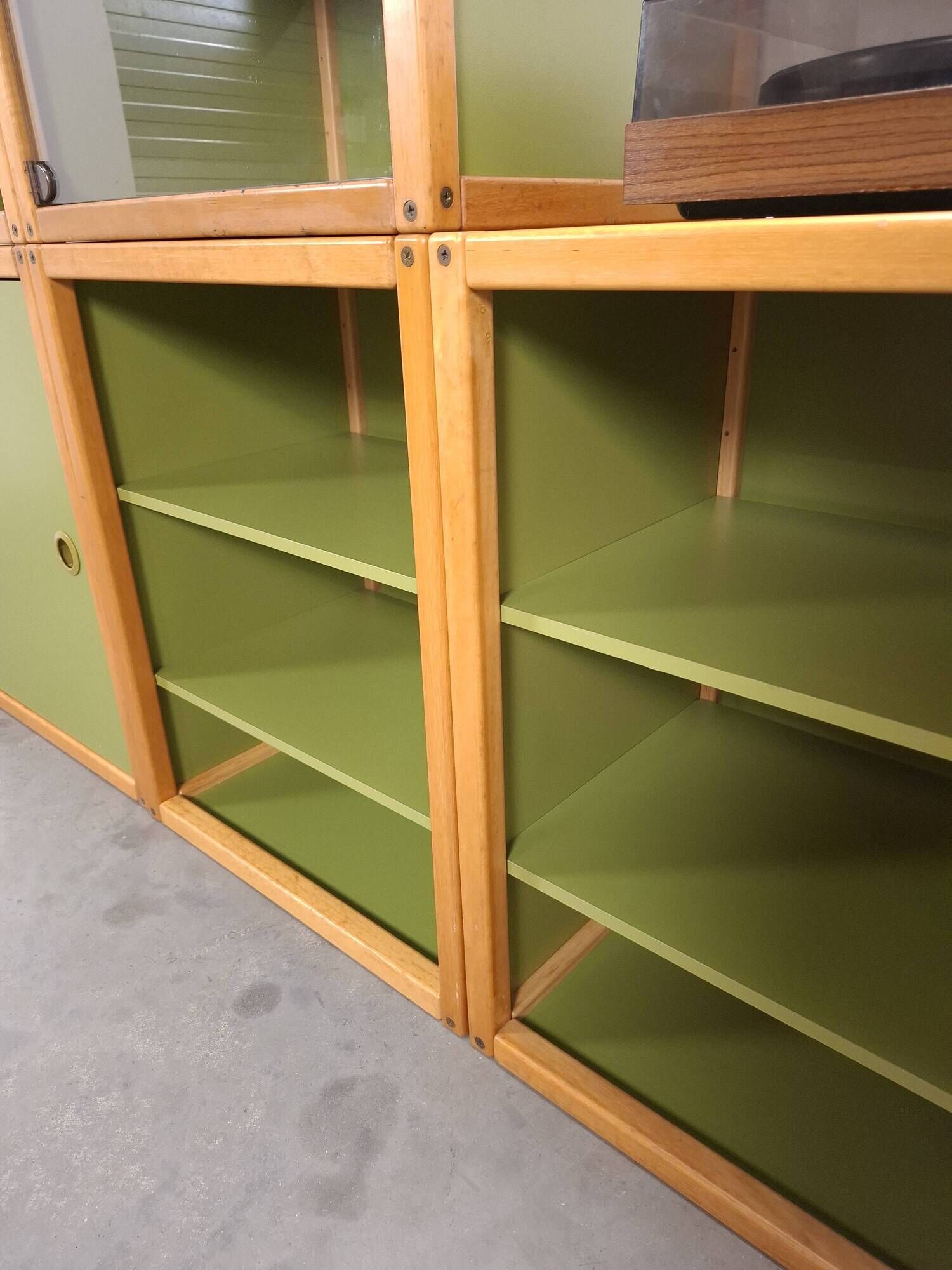 Design Flötotto Profilsystem Modulaire Kast – 6 Delen – Groen Beuken, Lp