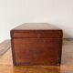 Antique wooden box