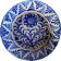 Large hollow ceramic dish from Spain