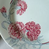 Set de 6 assiettes creuses, terre de fer saint amand, modèle antibes