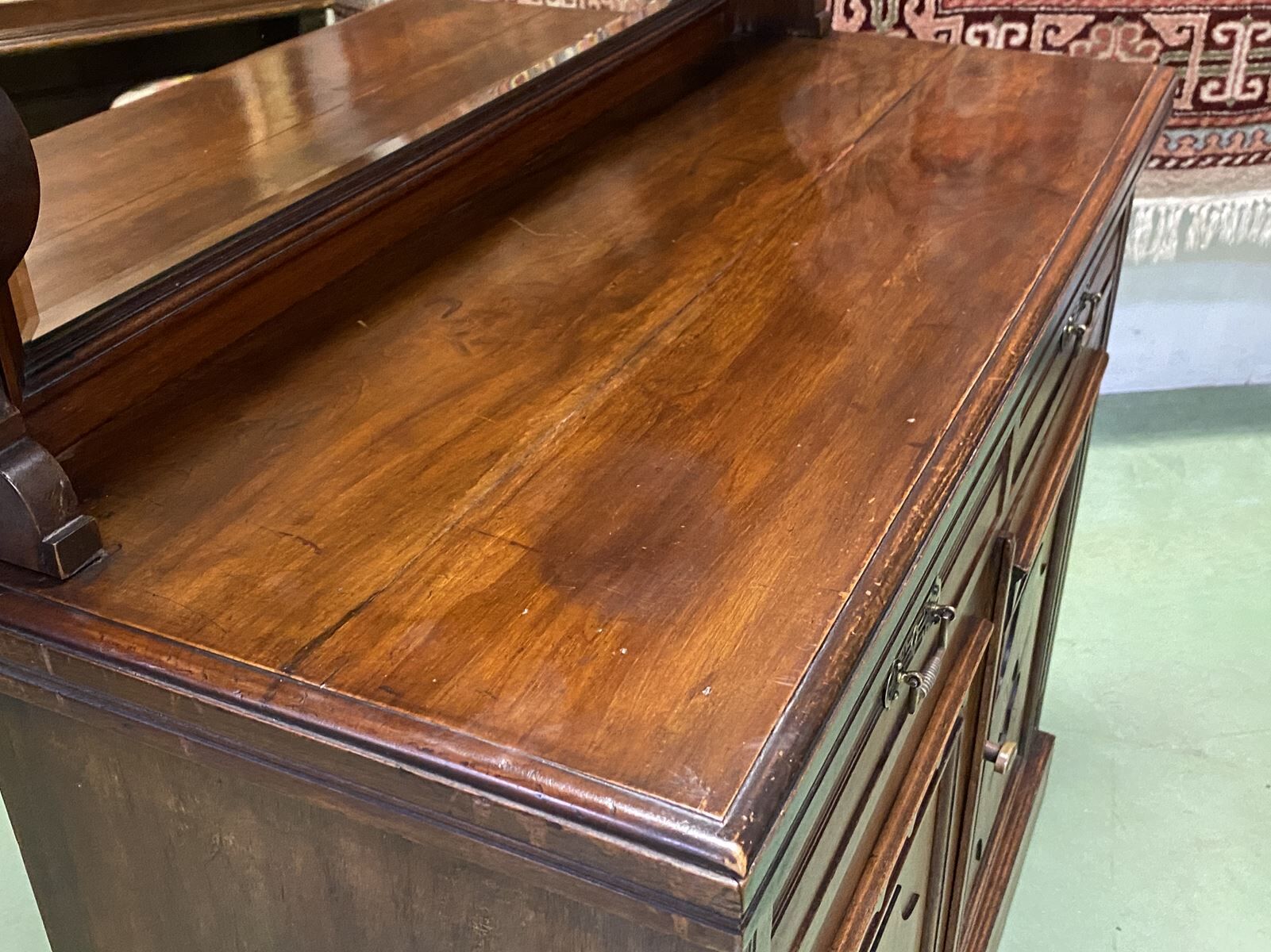 English walnut buffet from the 1930s