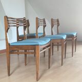 Scandinavian blue  chairs