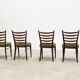Set of four Danish dining chairs
