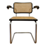 Armchair by Marcel BREUER model Cesca B64 black color