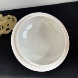 Chinese pot-cover - red - Chinese decoration of plants and flowers - China