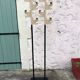 Beige and black coat rack Manade by Jean-Pierre Vitrac