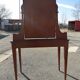 Coiffeuse et chaise en acajou blond Art Déco 1930