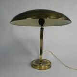 Lampe de bureau Bauhaus en laiton, modèle 6751 par Christian Dell pour Kaiser Leuchten