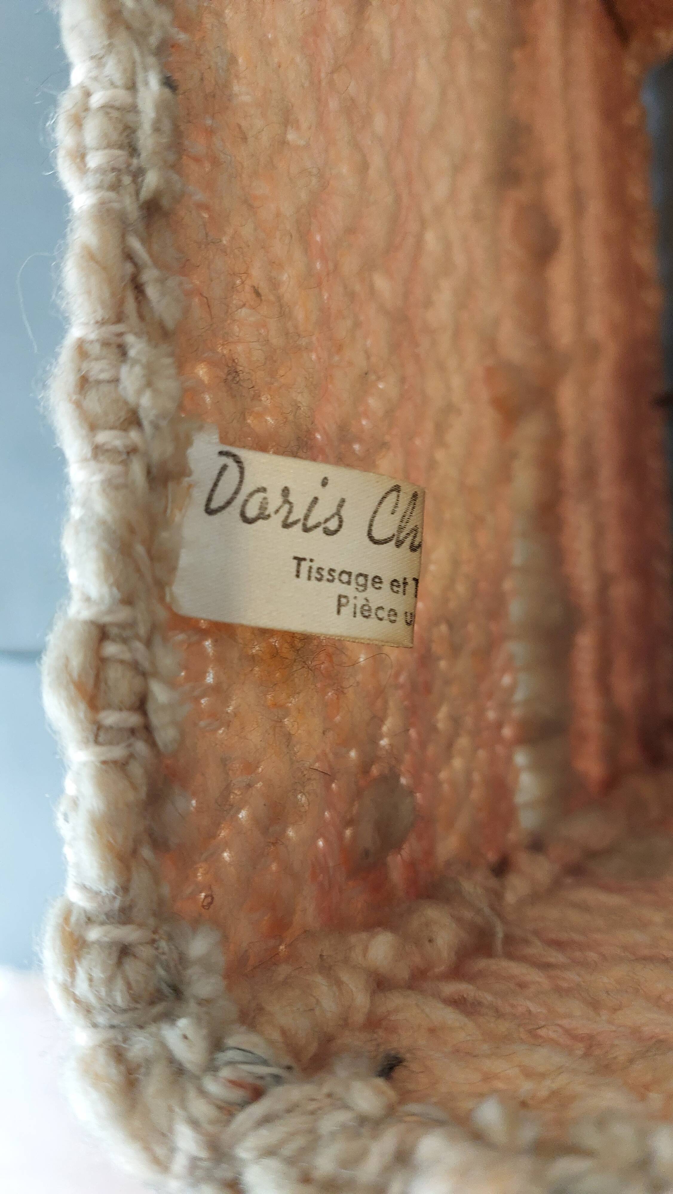 Lampe brutaliste 1950 en fer forgé abat-jour en laine fait main.