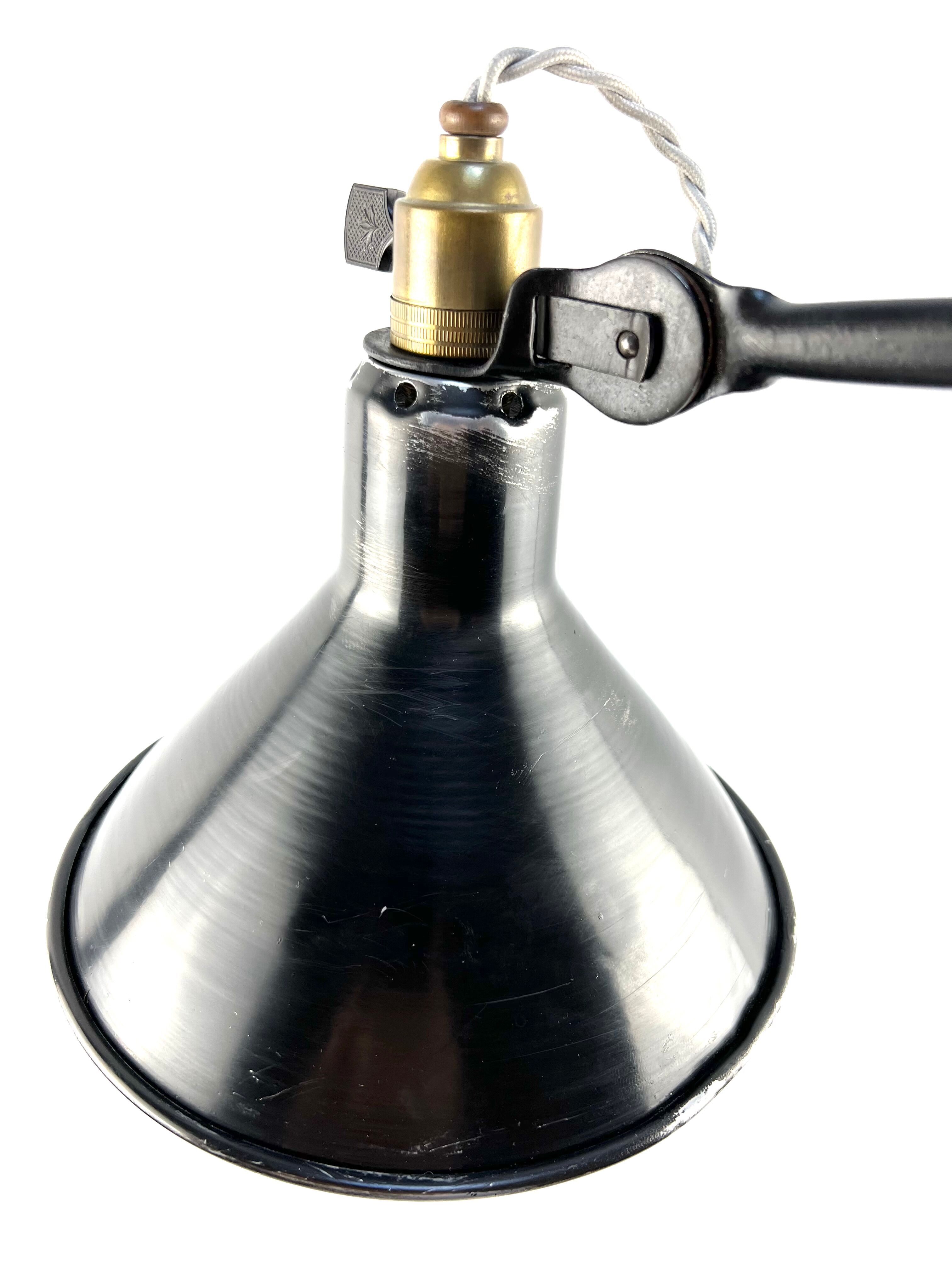 Gras 201 reflector hood n°1055 designer lamp