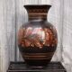 Vase hongrois MHV décor floral