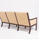 Canapé 3 places par Ole Wanscher pour P. Jeppensen, Danemark années 1960