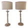 Paire de lampes