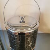 Vintage bamboo ice bucket 70s
