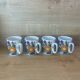 Mugs Set of 4,  Villeroy and Boch Acapulco, 1970s