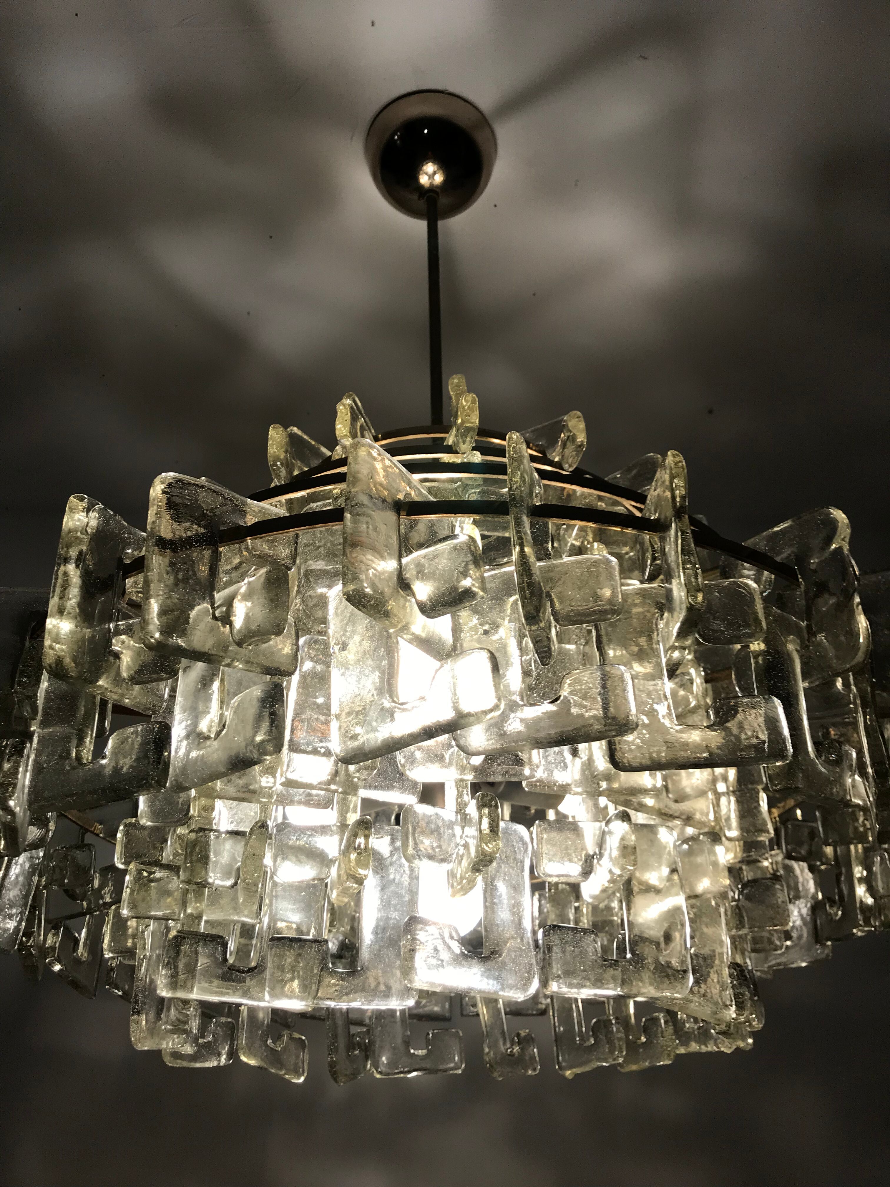 Carlo Nason glass chandelier