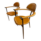 2 Stiletto chairs by Arrben made in Italy in the 1960s.