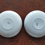 Two Salins earthenware lunch cups