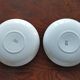 Two Salins earthenware lunch cups