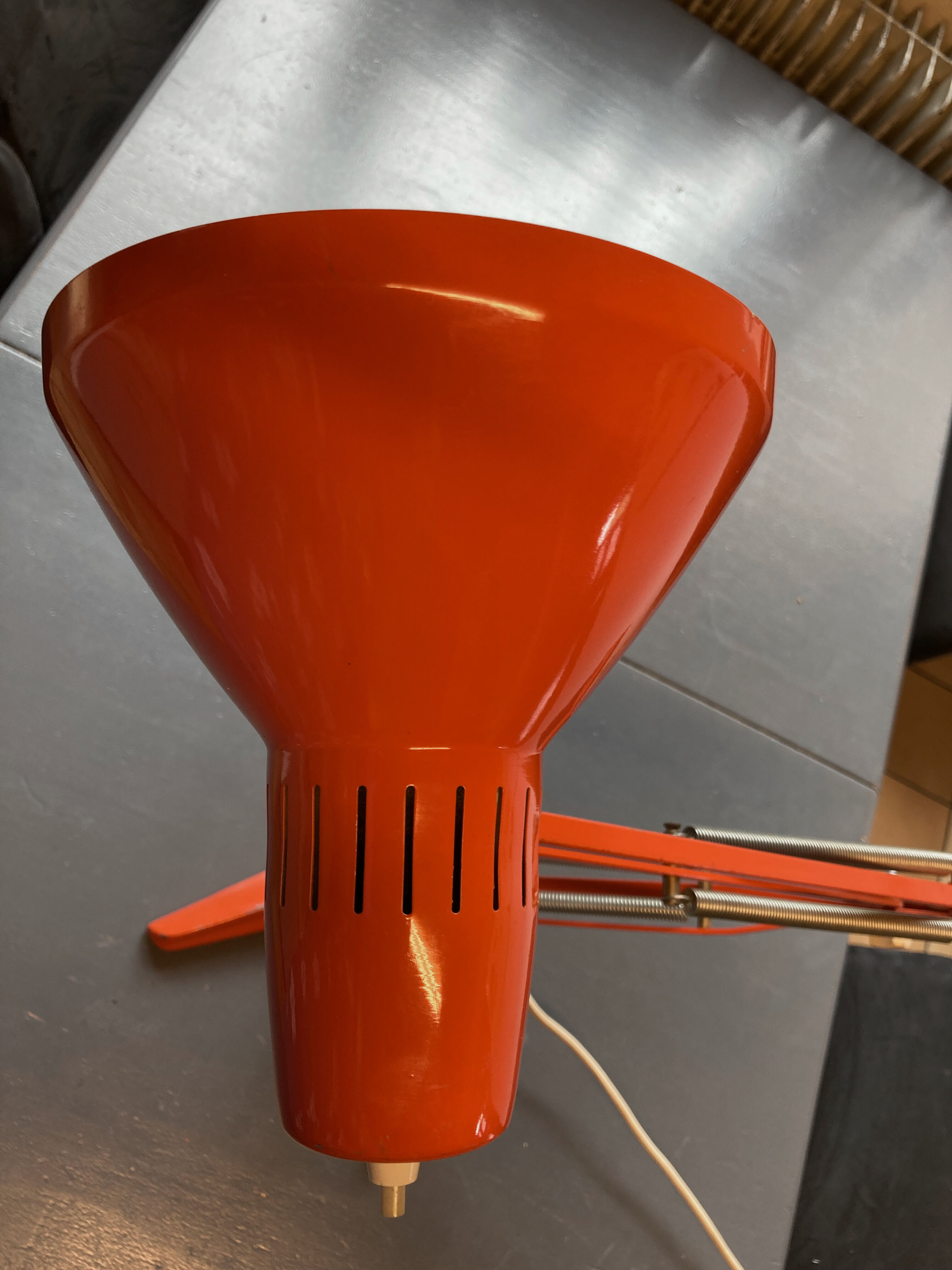 Lampe vintage  industriel de travail Sweden