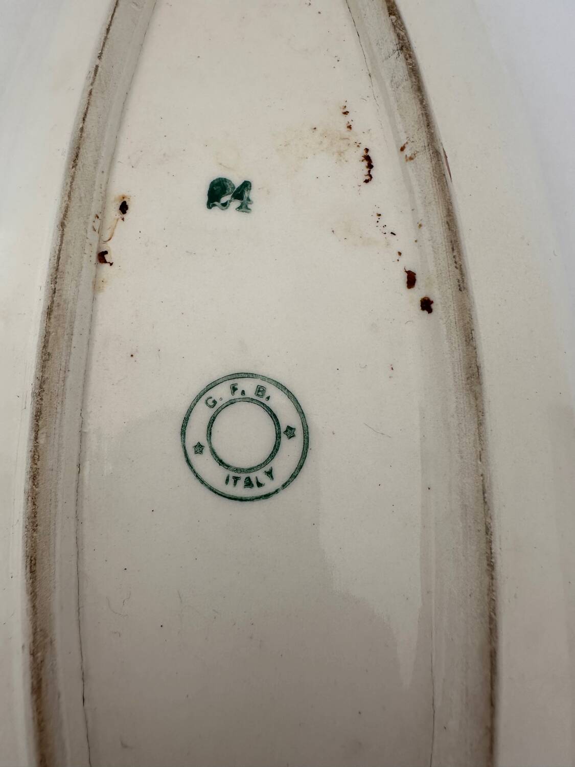 Vintage Italian ceramic pocket tray