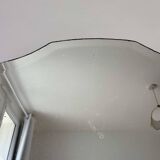 Large bevelled mirror