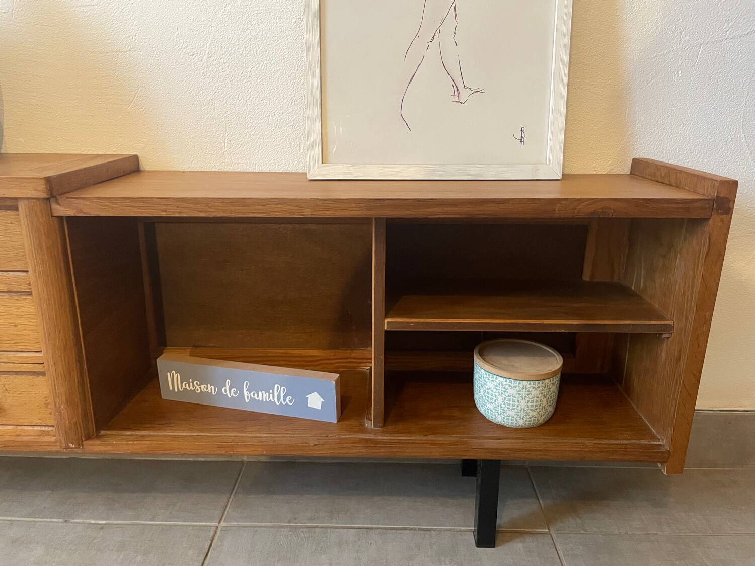 Vintage low sideboard (shallow)