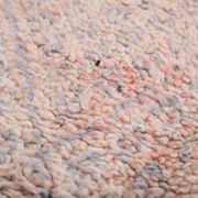 Pale Vintage Moroccan Rug 197 x 306 cm, Berber Wool Rug, Handmade Rug Boho