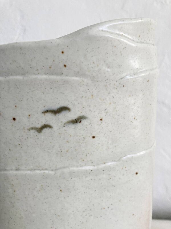 Vase en céramique de Virebent, design de Claire Debril