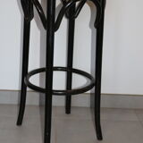 Dark wood stool 705mm