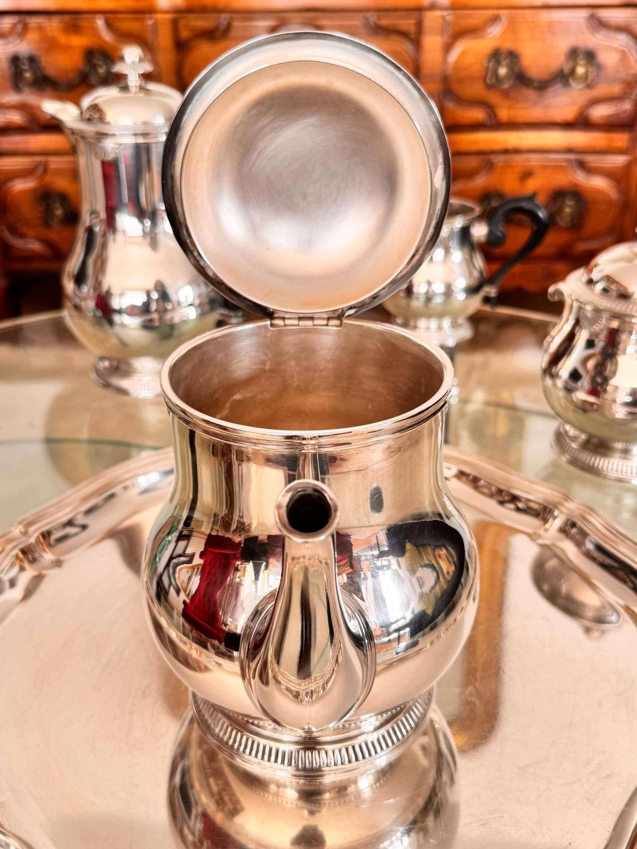 Antique Ercuis tea and coffee set from the 1960s