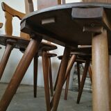 Set de 12 chaises bistrot