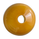 Globe en opaline orange 70s ​vintage​
