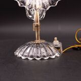 Set of 2 Art Decò Murano Glass Barovier e Toso style Table Lamp, 1940