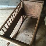 Old cradle of holland 1800s oak
