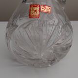 Czech crystal carafe Ruckl