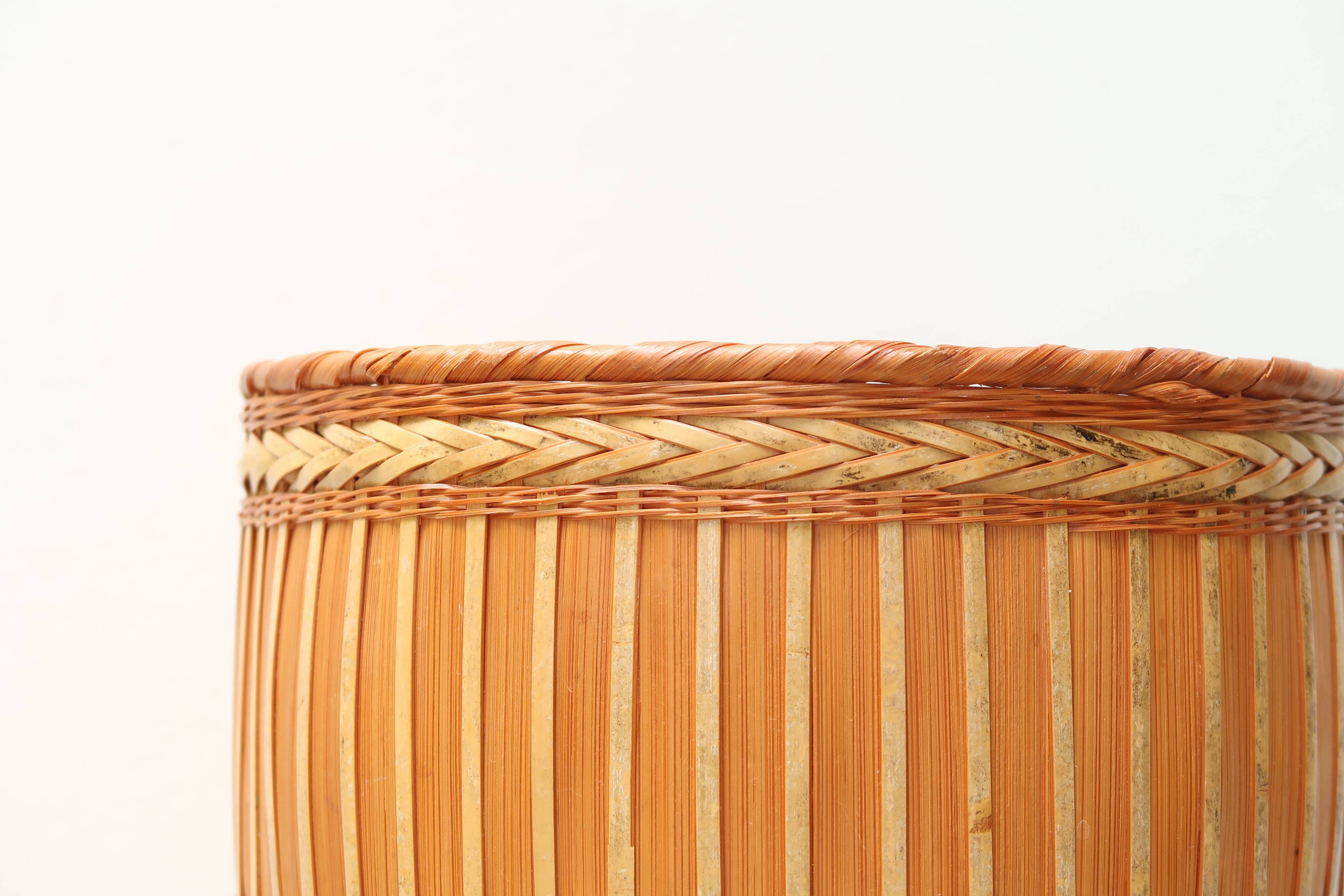 Wicker wastepaper, 70s